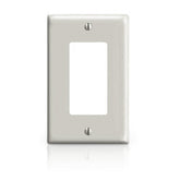 Leviton 80601 Midway Decora Wallplate - 1 Gang